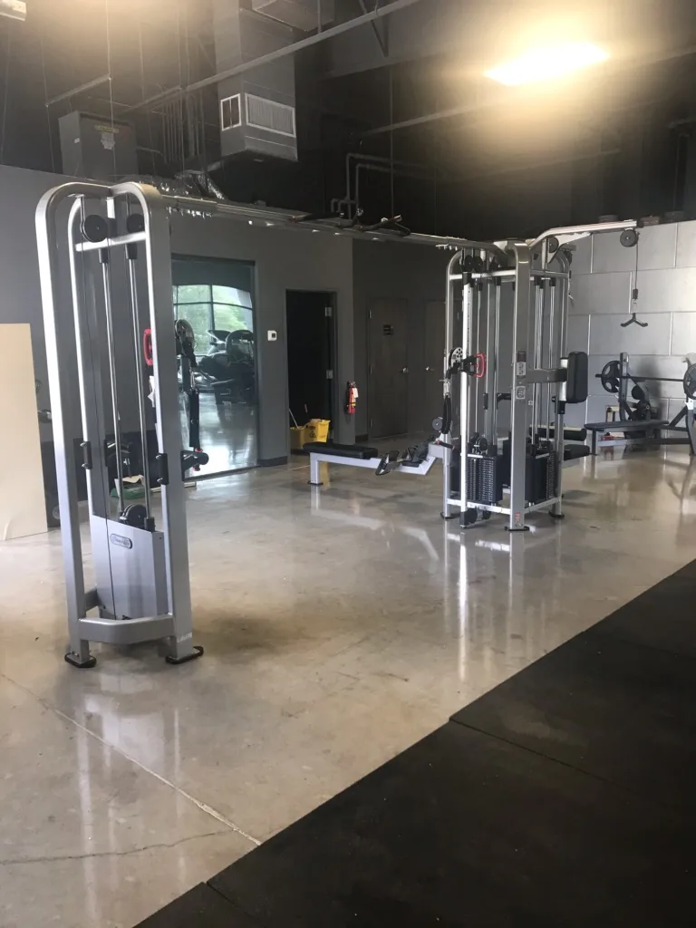 Selectorized strength floor from a completed DOF install
