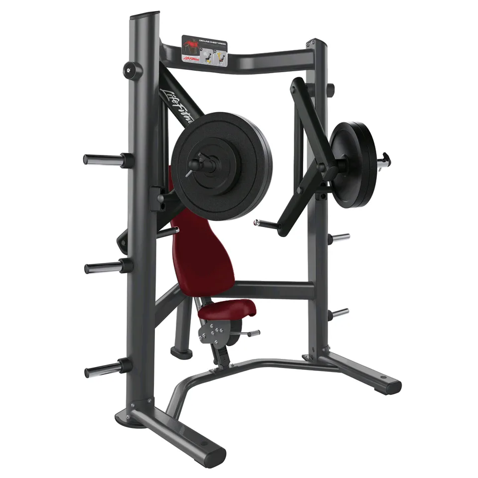 Life Fitness Signature Series Plate Loaded Decline Chest - U