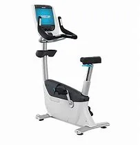 Precor UBK 885 Upright Bike w/P80 Console - U