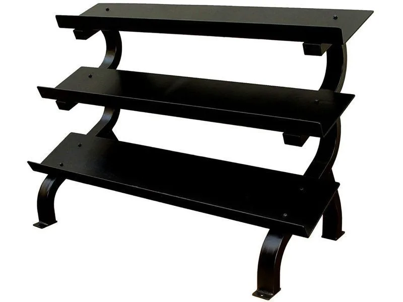 Troy Horizontal 3 Tier Shelf Dumbbell Rack - U